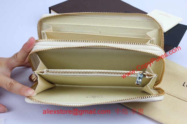 ルイヴィトン　2013年 ダミエ　ラウンドファスナー長財布　N62732